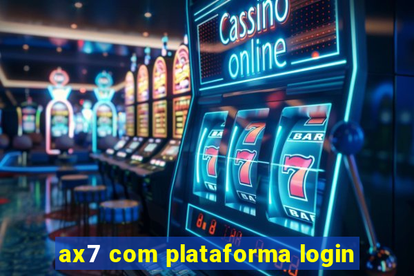 ax7 com plataforma login